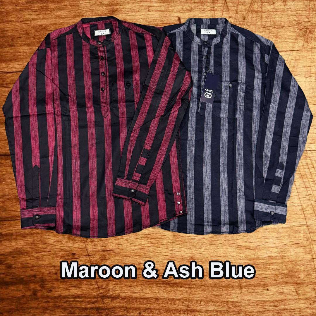 Maroon & Ash Blue